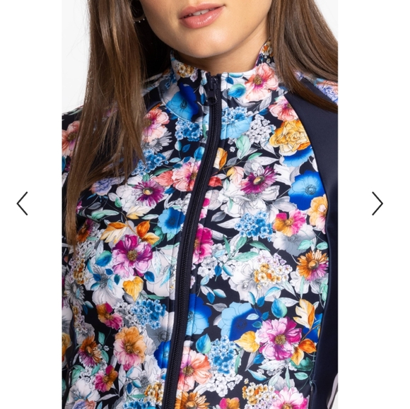 JOHNNY WAS | Fall Dance Fitted Athletic Jacket - Picture 5 of 16